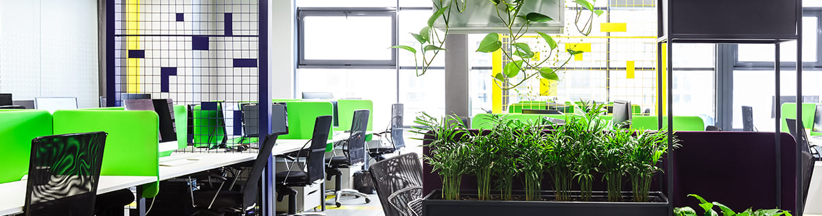 Trabajar rodeado de espacios verdes contribuye a una mayor satisfacción de los empleados. Las empresas cada vez más buscan ofrecer ese bienestar-1